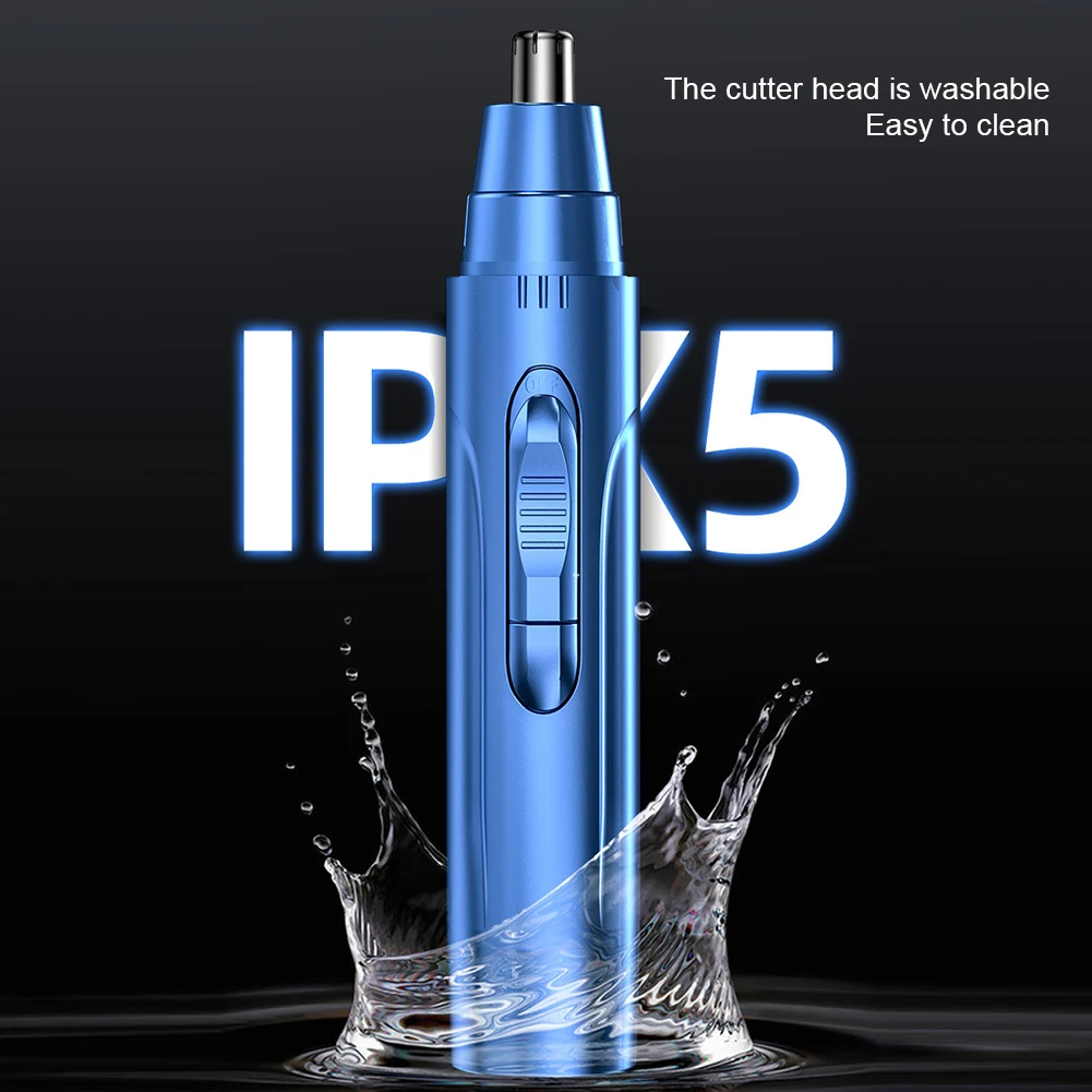 Electric Shaver Nose Ear Trimmer Safe Face Care USB Rechargeable Nose Hair Trimmer for Men Shaving Hair Removal Razor Shave