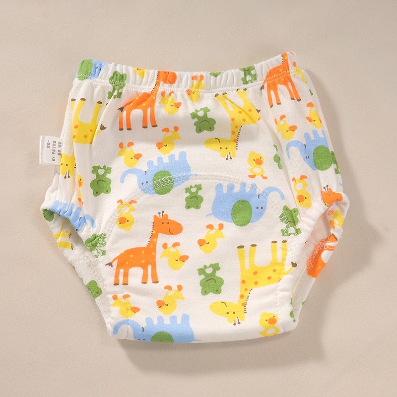 Newborn Training Pants Baby Shorts Solid Color Washable Underwear BABY Boy Girl Cloth Diapers Reusable Nappies Infant Panties