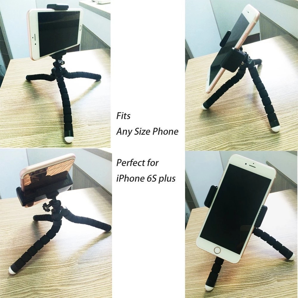 Flexible Gorillapod Octopus Mini Tripod With Bluetooth Remote for Phone Camera Holder Stand Mini Tripods For iPhone Android