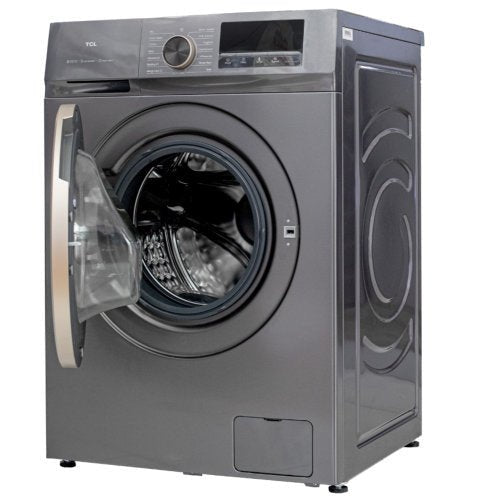 TCL 9KG P1109FLG FRONT LOAD INVERTER WASHING MACHINE - SILVER