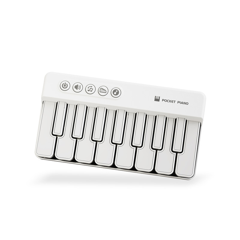 1pc Mini Electric Keyboard for Early Education, Music Learning, Multifunctional Electronic Piano, Light Toy with Music Scoring