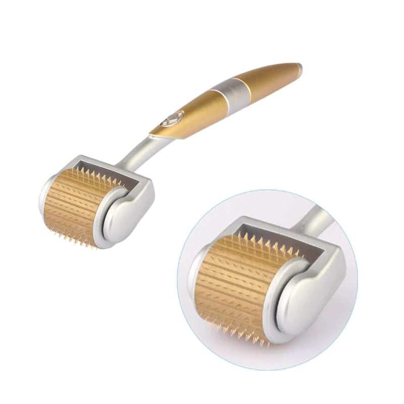 192 Needle Facial Introduction Device Manual Massage Roller Titanium Alloy Micro Needle