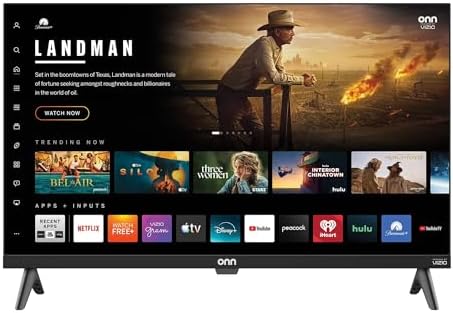 VIZIO Onn 24S2V1 24" Class (720P) HD Powered Smart TV, Seamless Streaming, & Compatible with Apple AirPlay, Google Home, and Alexa (Renewed)