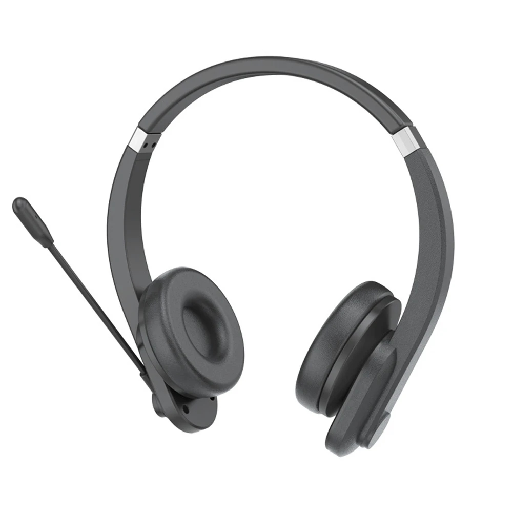 OY632 Bluetooth 5.0 Wireless Headset For Call Center Office Telephone Headphone with Noise Cancelling Mic HiFi Stereo Earphone