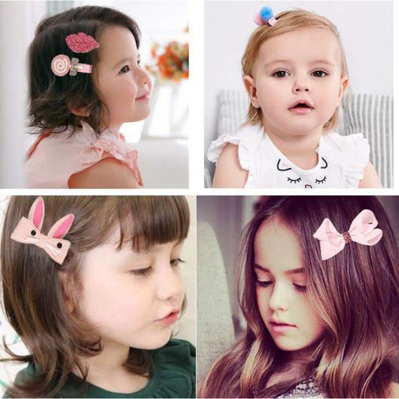 Children's Hair Accessories Set Gift Box Cute Cartoon Baby No Harm Hair Head Rope Little Princess Hair Rope Korean Edition Tie H