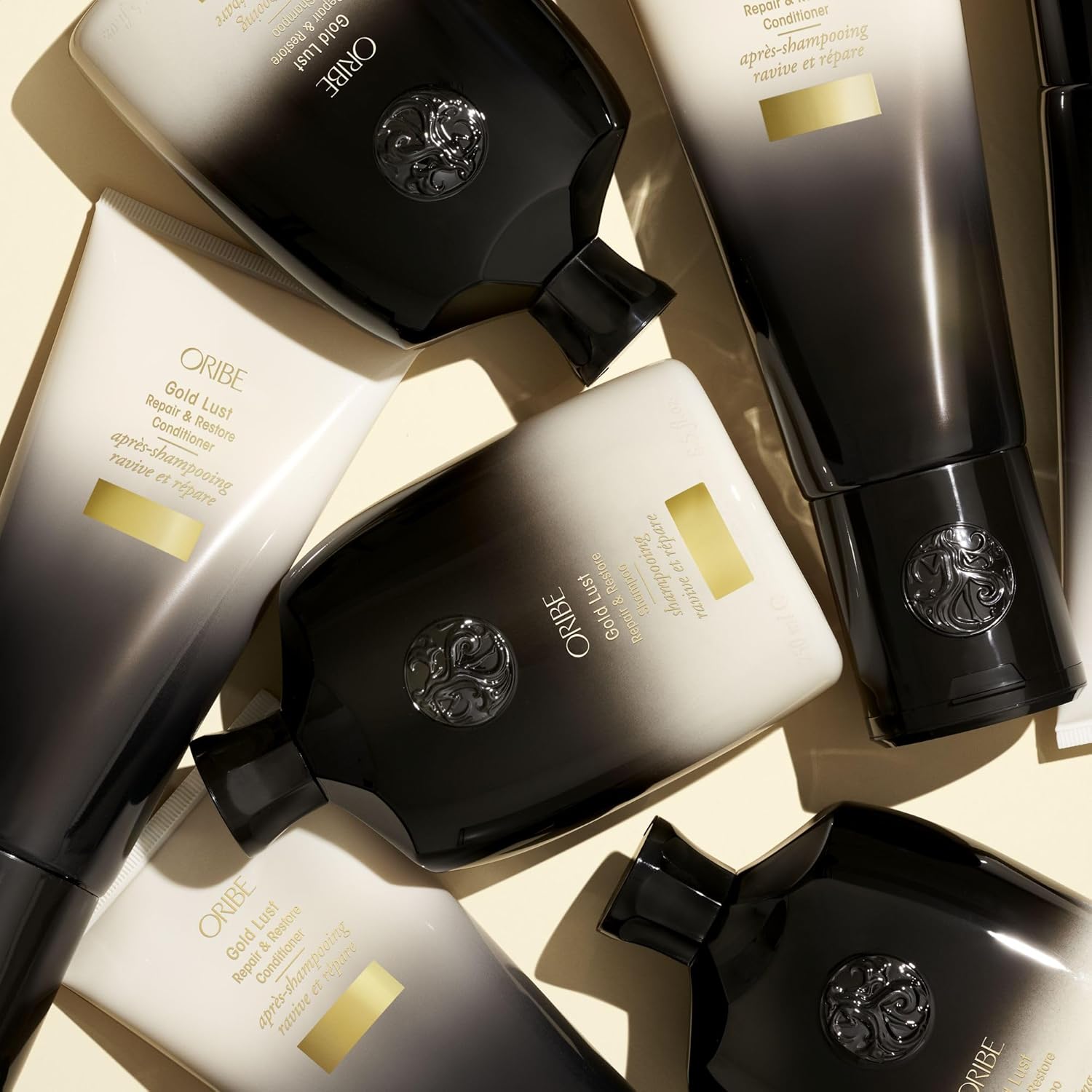 Oribe Gold Lust Repair & Restore Shampoo - Repairs & Prevents Damage - Protects & Moisturizes Dry, Damaged Strands - With Biotin & Niacinamide - For D