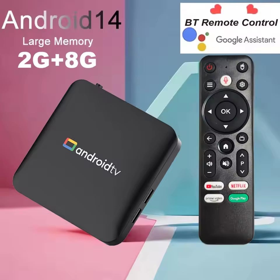 Global Version Set-top Box Smart Streaming Media Player TV Box H96Max S905L3 Android14 2.4G&5GWifi 4K Bluetooth Google Assistant
