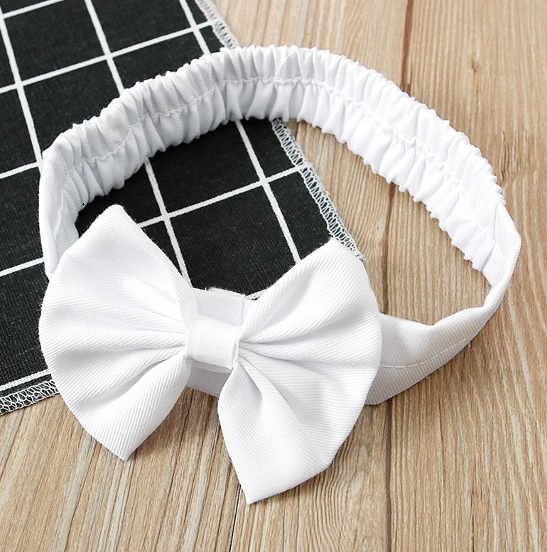 baby summer girls sleeveless bowknot skirt two-piece kids dress