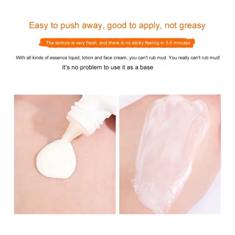 Face Sunscreen Ultra SPF50+ Body Sunscreen Anti-Imperfection Anti-Shine Invisible Fluid Waterproof
