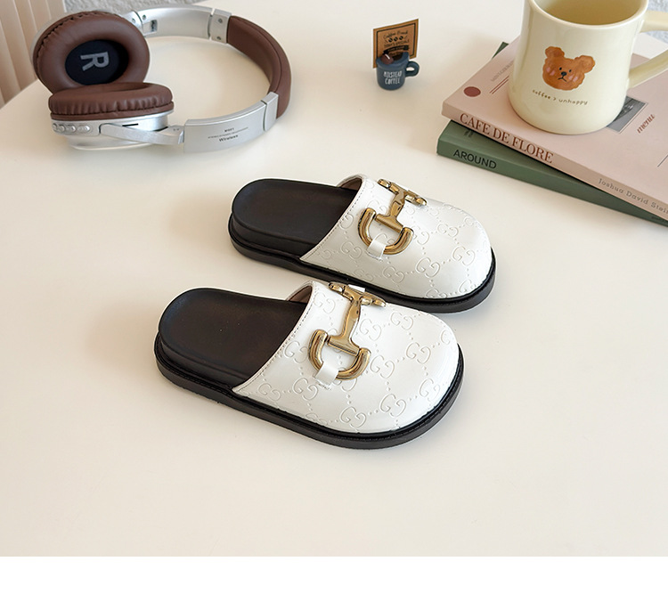 Baby Fashion Versatile Baotou Slippers for External Wear 2026 Summer Korean Edition New Children's Flat Slippers