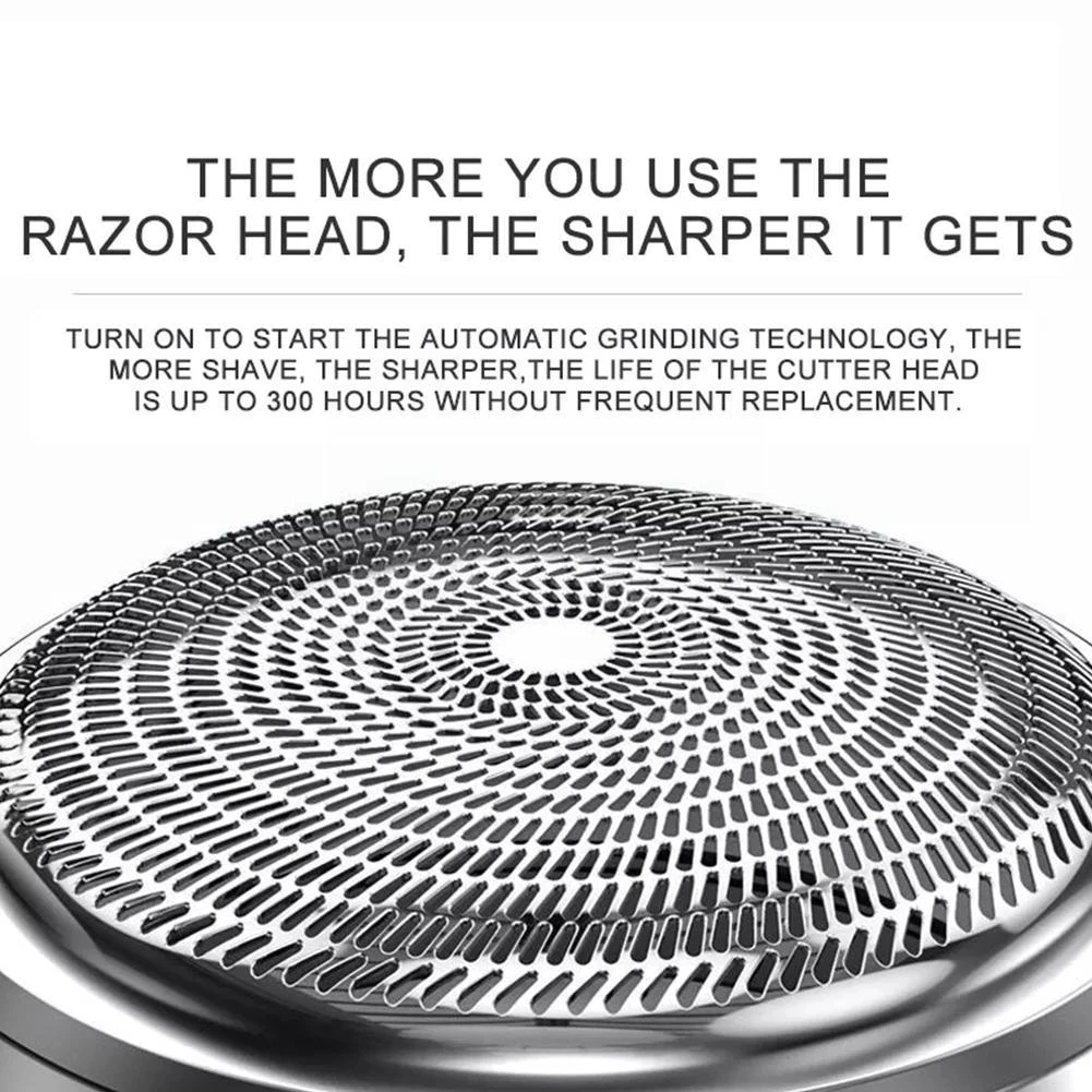 Travel Pocket Size Washable Electric Razor Electric Shaver Rechargeable Shaving Machine for Men Wet-Dry Dual Use Beard Razo