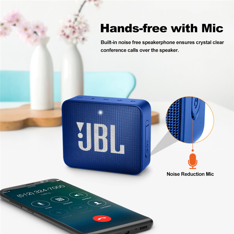 JBL GO2 Bluetooth Speaker Wireless Portable Bluetooth Speaker Waterproof Harman JBL Mini Subwoofer Speaker with Microphone