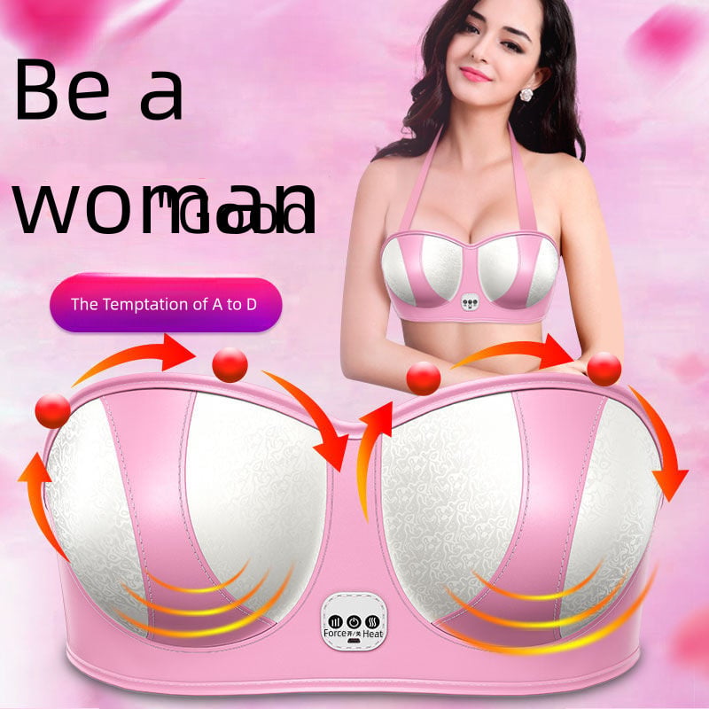Intelligent breast massager kneading postpartum breast opening and blocking milk hot compress breast massage breast beauty devic