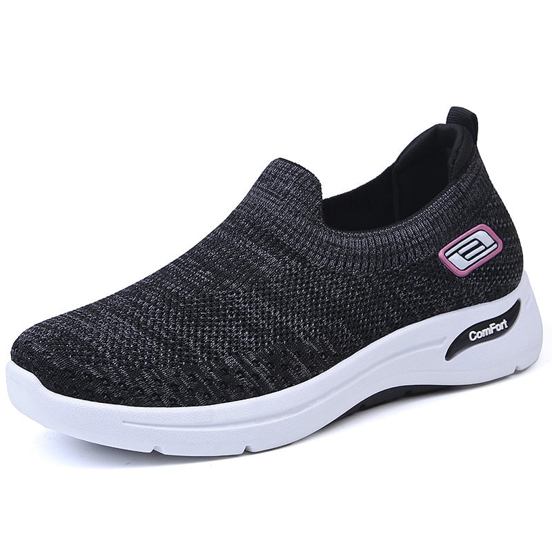 Fashion Women Running Flats Breathable Casual Outdoor Light Weight Sports Shoes Walking Sneakers Spring Fashion