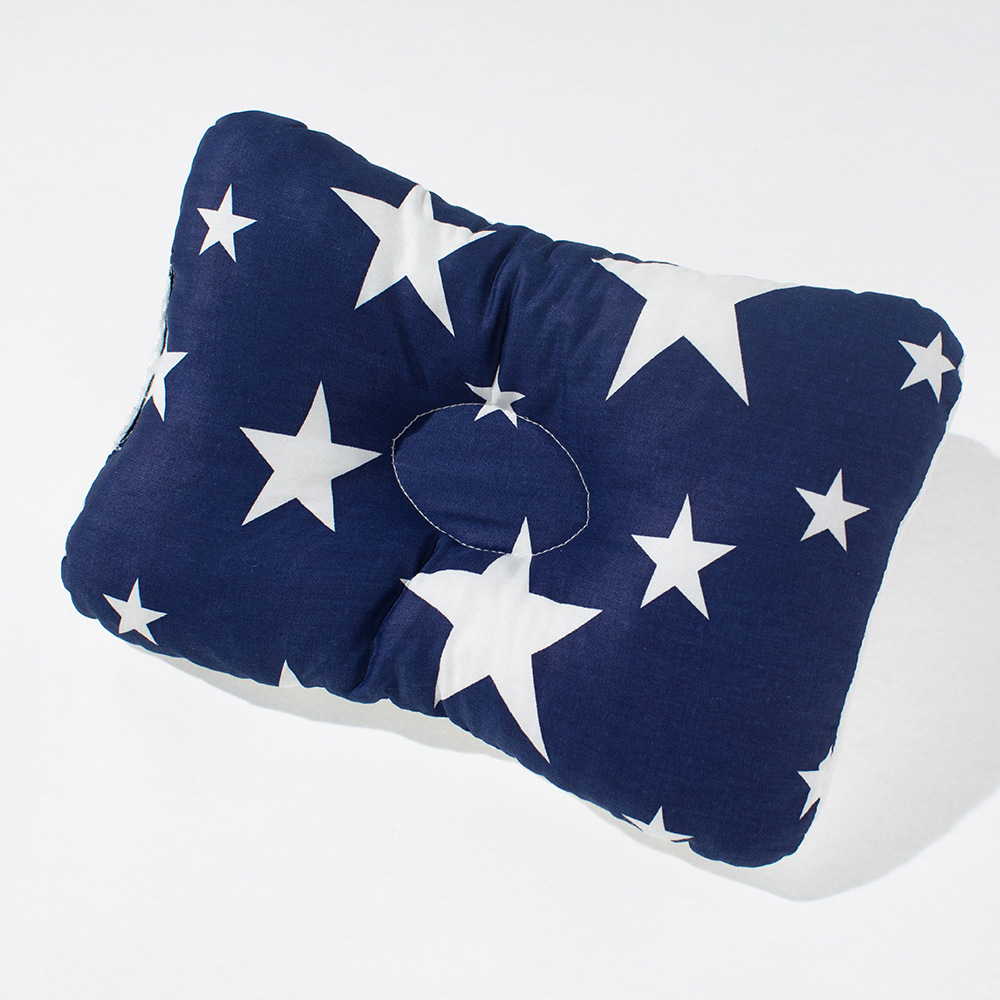 Baby Nursing Pillow Infant Newborn Sleep Support Concave Cartoon Pillow Printed Shaping Cushion Prevent Flat Head