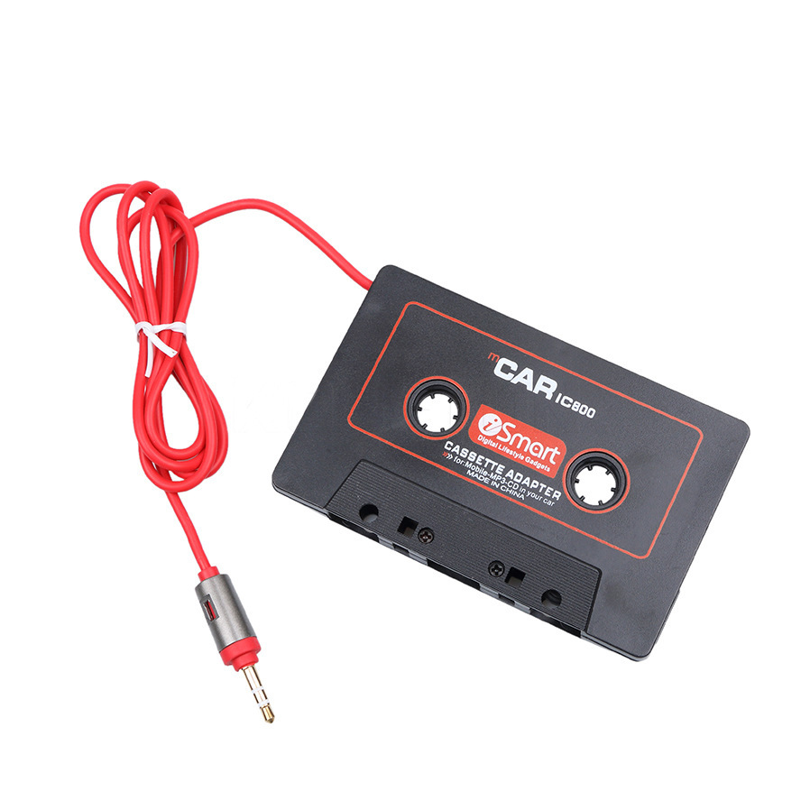 Tape converter black cassette MP4/MP3 mobile phone audio cassette converter new car Black