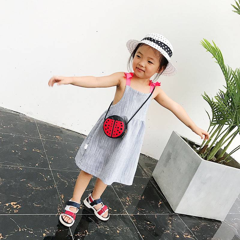 Cute Cartoon Messenger Bags for Toddler Baby Children Kids Girls Princess Shoulder Bag Handbag Ladybug Bee Snails