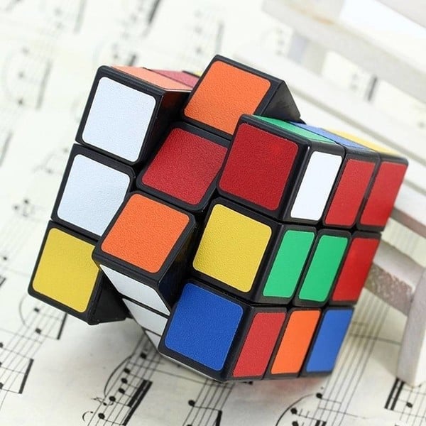 Magic Cube ABS Ultra-Smooth Professional Speed Cube Puzzle Twist Toy Rubik's KAY