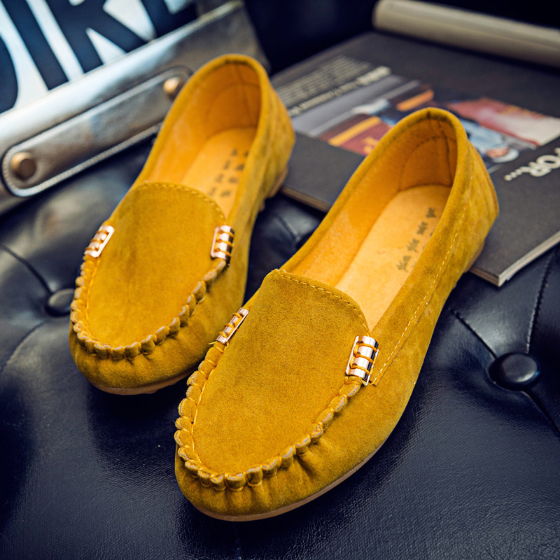 Plus Size 35-44 Women Flats Woman Loafers Candy Color Slip on Flat Shoes Ballet Flats Comfortable Ladies shoes zapatos mujer