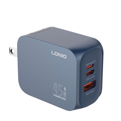LDNIO Q6 GAN45W FAST CHARGER TYPE-C TO TYPE-C