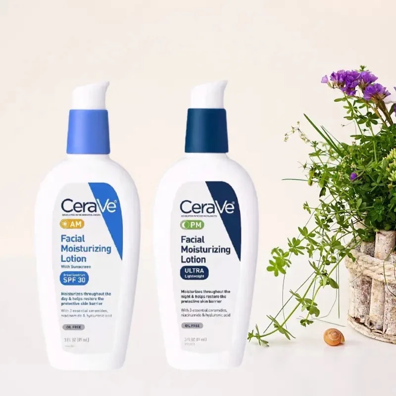 89ml Cerave SPF 30 Face Cream Facial Moisturizing Lotion Nicotinamide Hyaluronic Acid Essence Hydrating Skin Whitening Woman