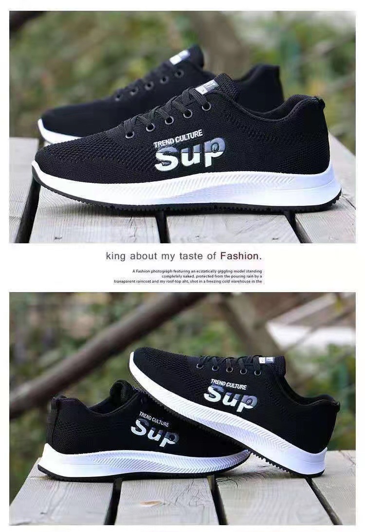 Male Sneakers Fashion Summer Air Mesh Breathable Wedges Sneakers For Men Plus Size