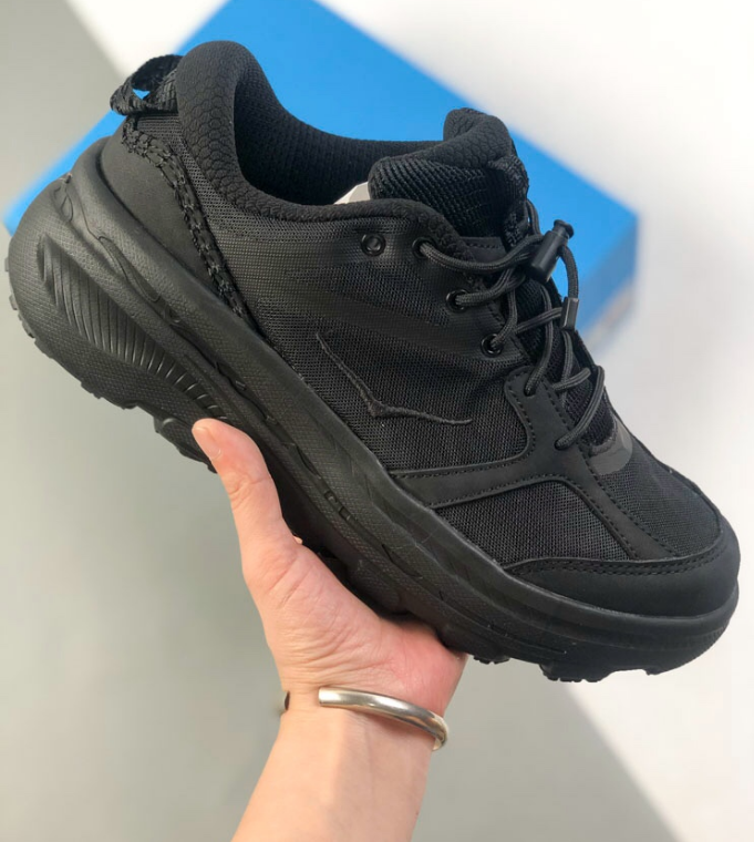HOKA ONE ONE Bondi B3ls Retro Comfortable Slip Resistant Wear Resistant Low Top Outdoor Running Shoes