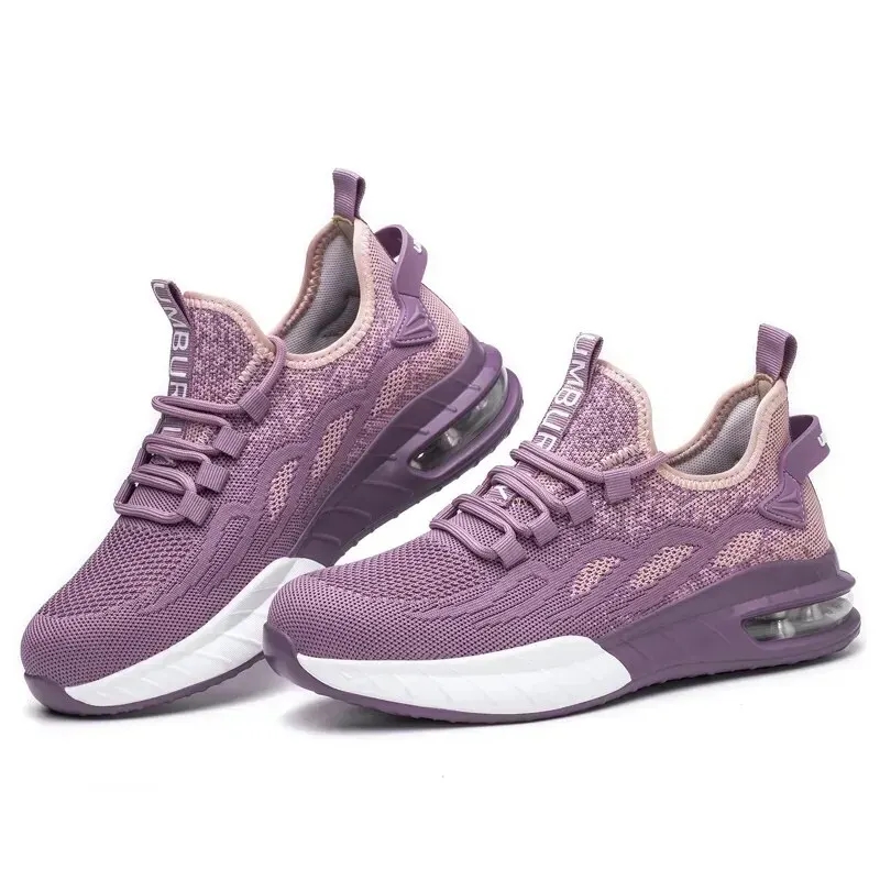 Women Safety Shoes New Steel Toe Sneakers Woman Breathable Work Safety Boots Female Puncture Proof Work Shoes