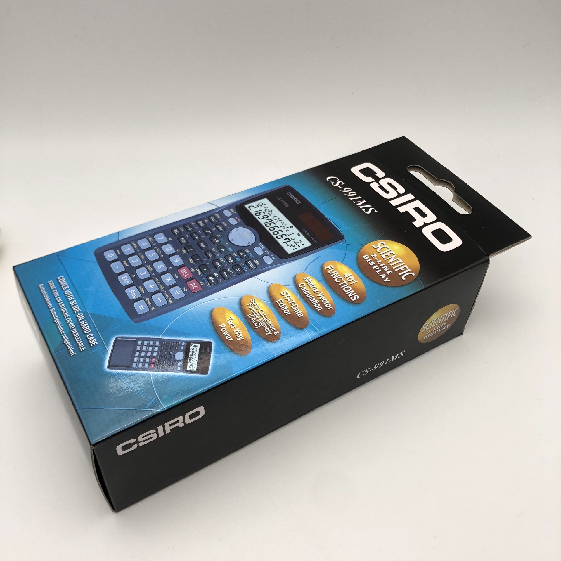 CSIRO Brand New CS-991ms Scientific Calculator 417 Functions For High School University Students Office Coin Battery