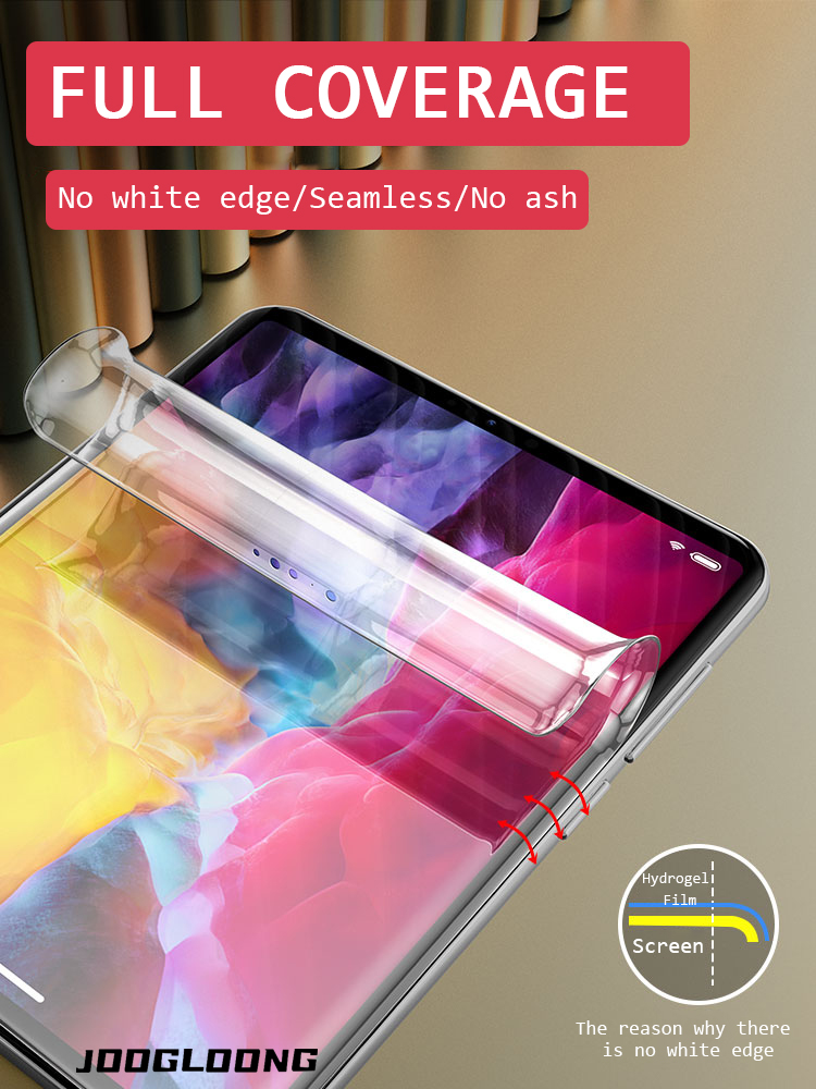 Hydrogel film For iPad 9.7 Air 4 3 2 1 2017 Screen Protector For ipad 7 10.2 mini 4 5 pro 11 10.5 Soft Protective Film