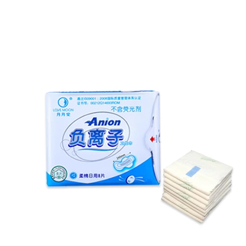 10Pack Anion Sanitary Pads Menstrual Pad For Women Use in Period Kill Bacteria Panty Liner Daily Use Health Care Sanitary Towels