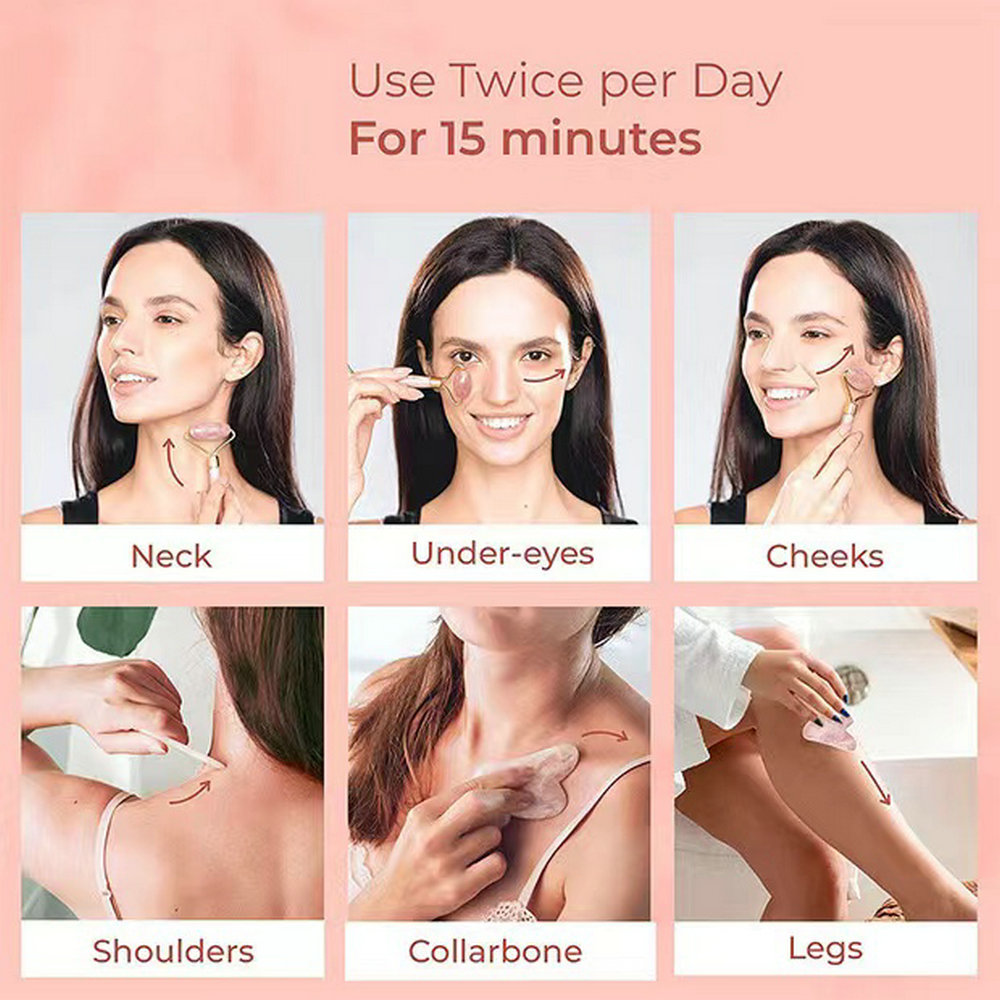 Gua Sha Roller Massager for face Neck Eye Resin Facial Roller Beauty Skin Care Guasha Scraping Board Muscle Relaxing Body Tools