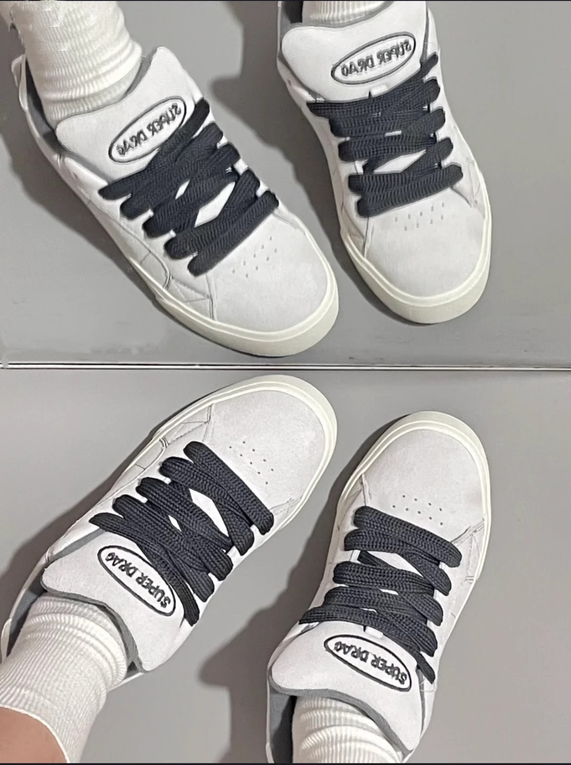 Women Casual Shoes Fashion Low Cut Lace-Up Leisure Sneakers Outdoor Comfortable Non-Slip Female Flats Trainers 35-40