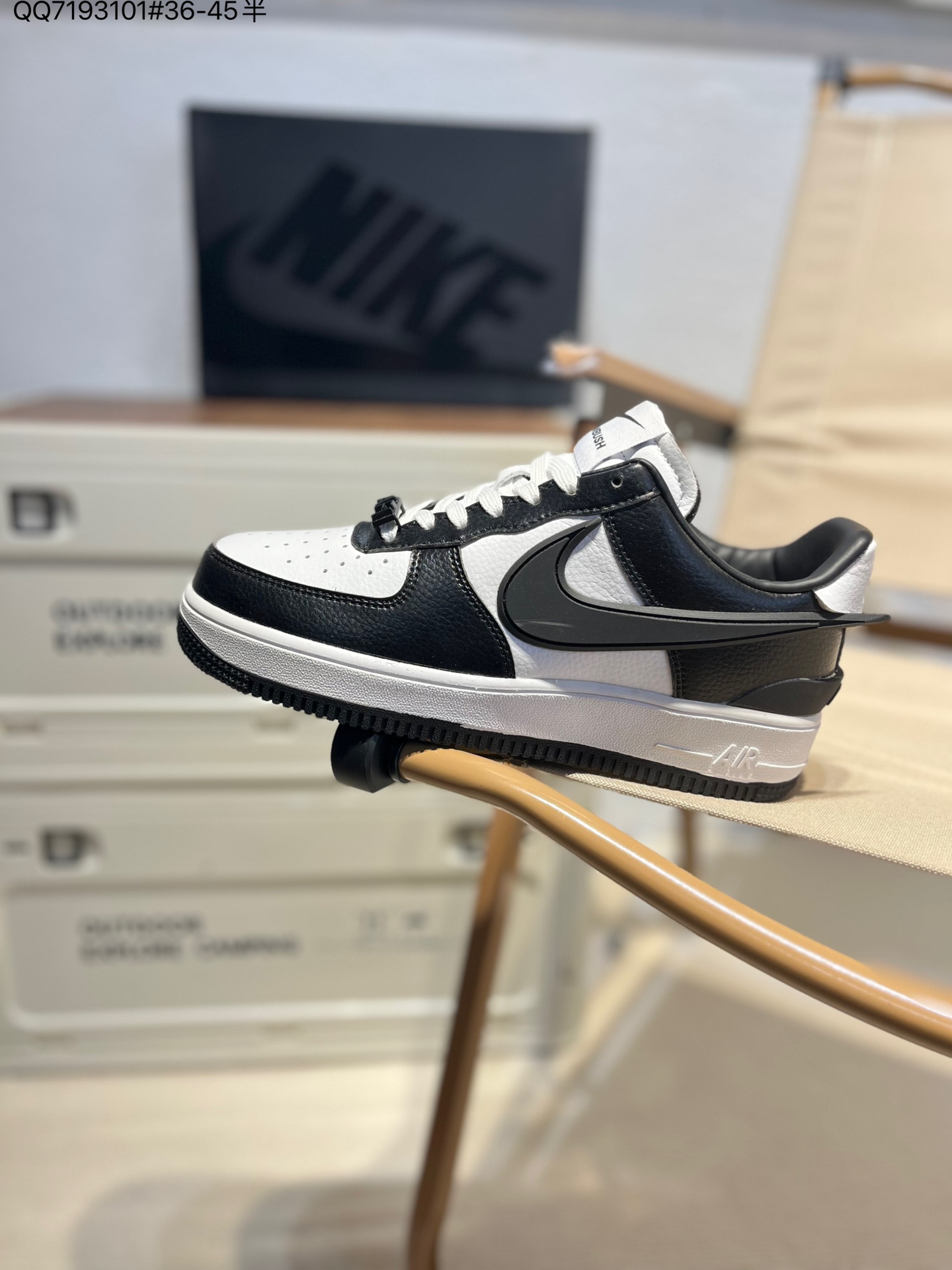 Nike Air Force 1’07 Low “Phantom” sneakers, fashionable and versatile casual shoes Size: 36-45