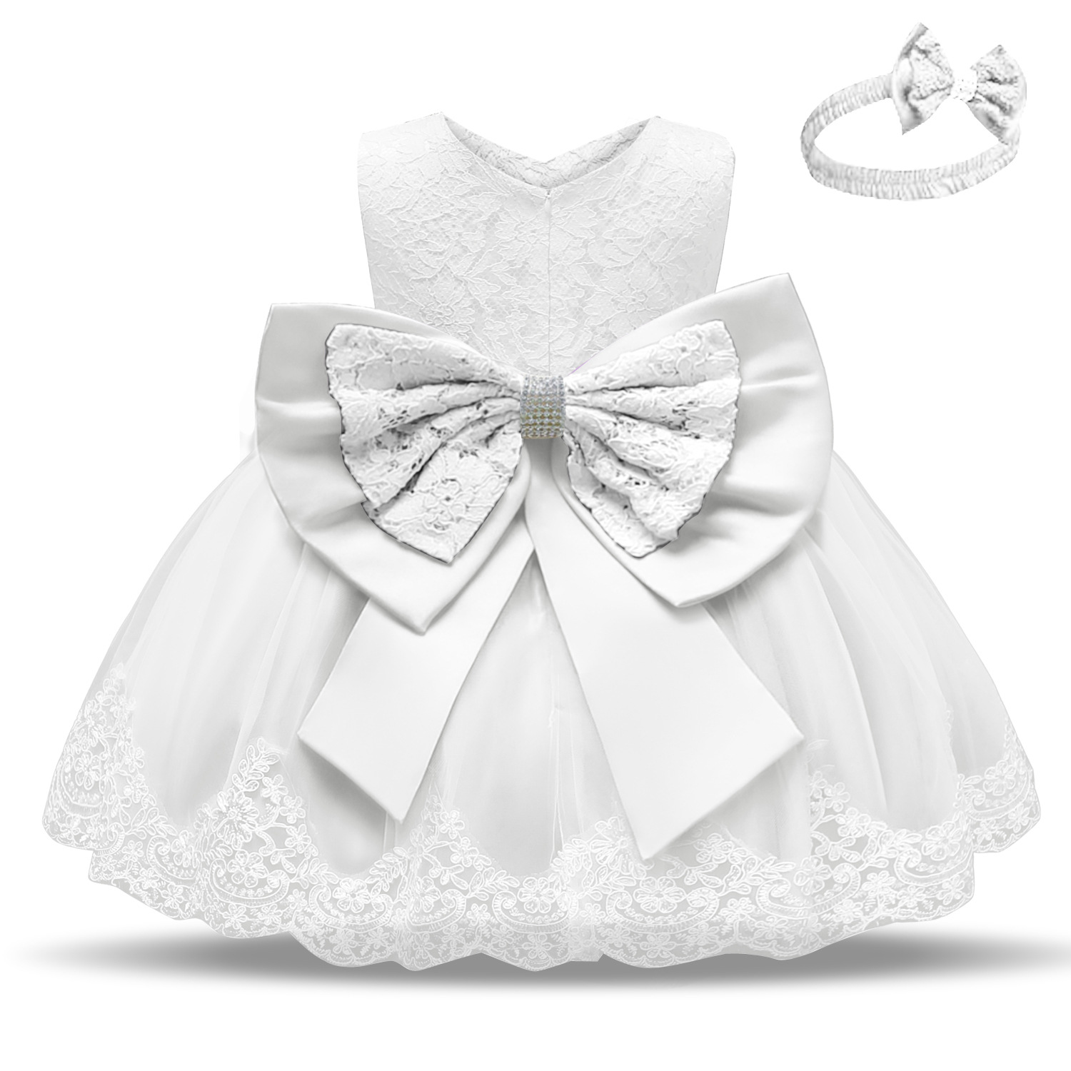 Girls First Birthday Dress for Newborn Baby Toddler Princess Halloween Carnival Dresses Kids Girl Party Prom Gown Clothing Wear