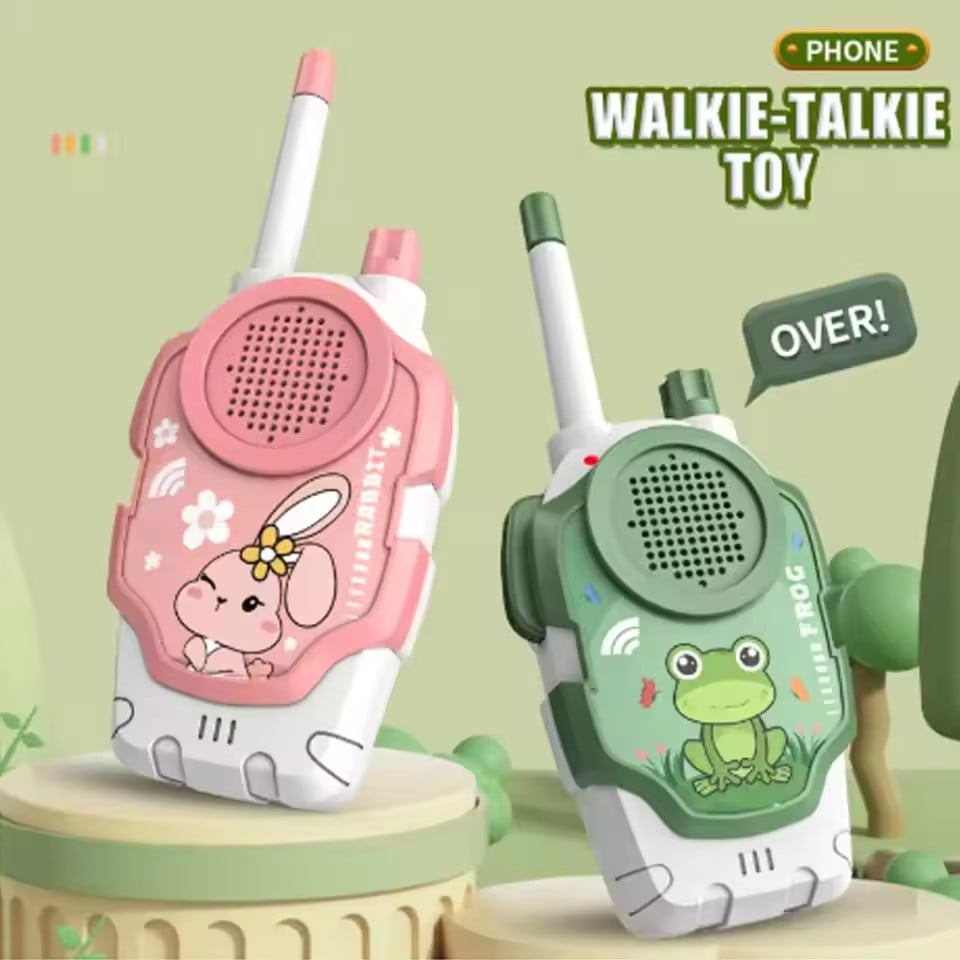 2 Walkie Talkie Toy for Kids Long Range Wireless Interphone Parent-Child Interaction Intercom Communication Toys