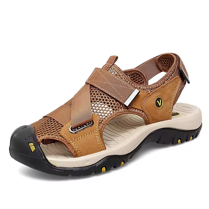 Light Weight Casual Men Mesh Sandals Cool Street Slippers Summer Flip Flops Comfort Non Slip Man Beach Shoes ﻿