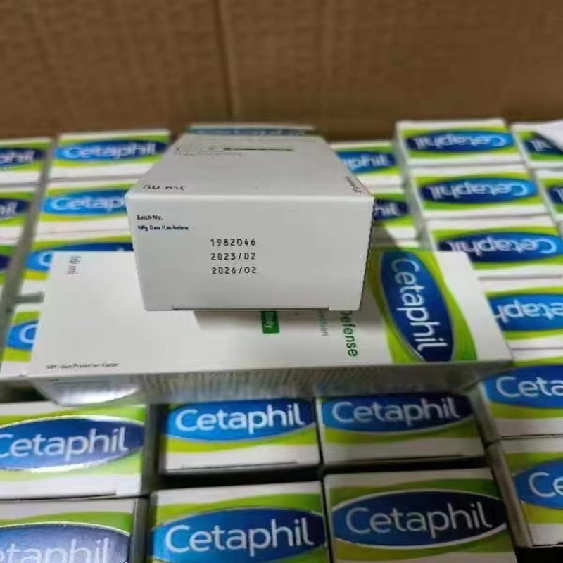 Set Cetaphil Uva/uvb Defense Sunscreen Spf 50+ Moisturizing Sun Protection Cream For Face Body Anti Aging Skin Care Product