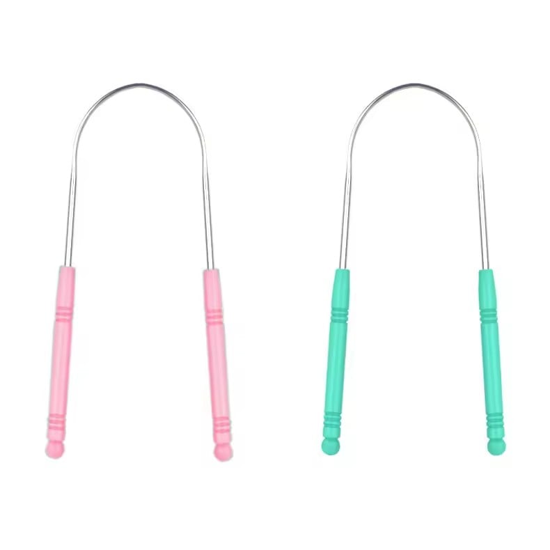 Stainless Steel Tongue Scraper, Oral Cleaner, Oral Breath Cleaning Tool, Oral Care, Portable, Healthy, Durable, Improves Hygiene