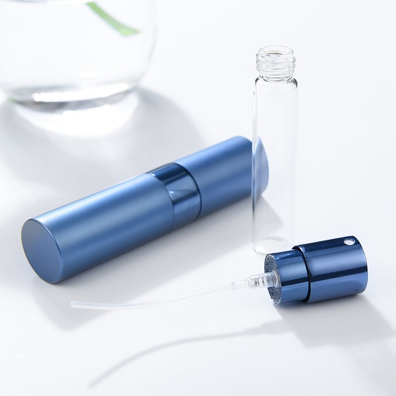 10ml Metal aluminum perfume bottle cosmetic spray bottle portable empty bottle travel sub-bottle &