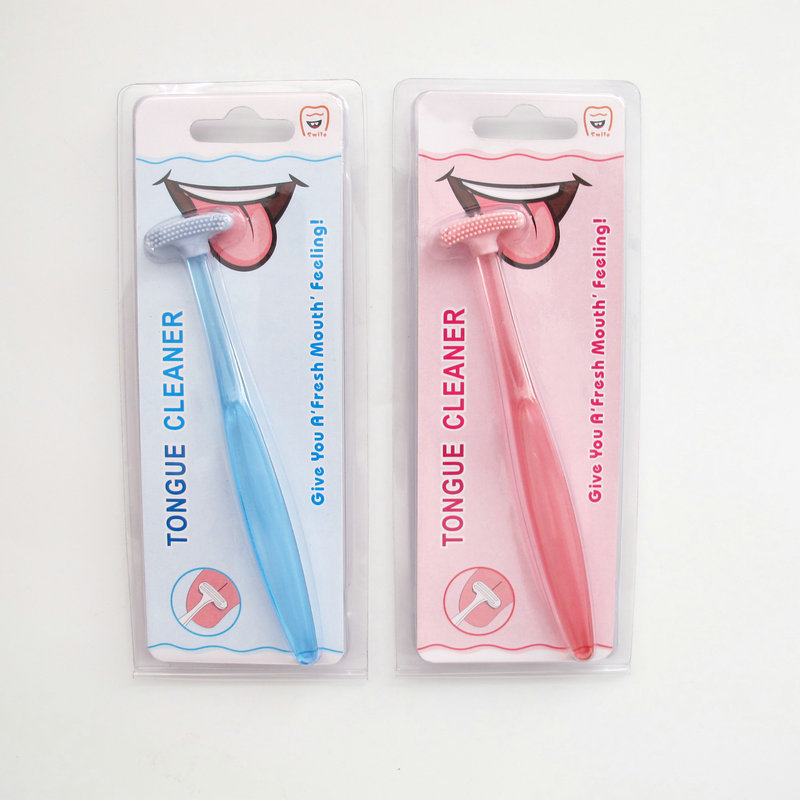 Soft Silicone Tongue Brush Cleaning the Surface of Tongue Oral Cleaning Brushes Tongue Scraper Cleaner Fresh Breath Health &