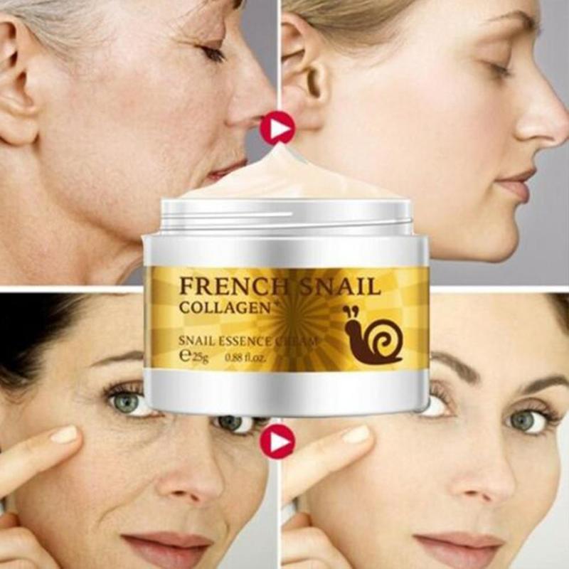 Snail Face Cream Hyaluronic Acid Moisturizer Anti Wrinkle Anti Aging Nourishing Serum Collagen whitening Cream Skin Care