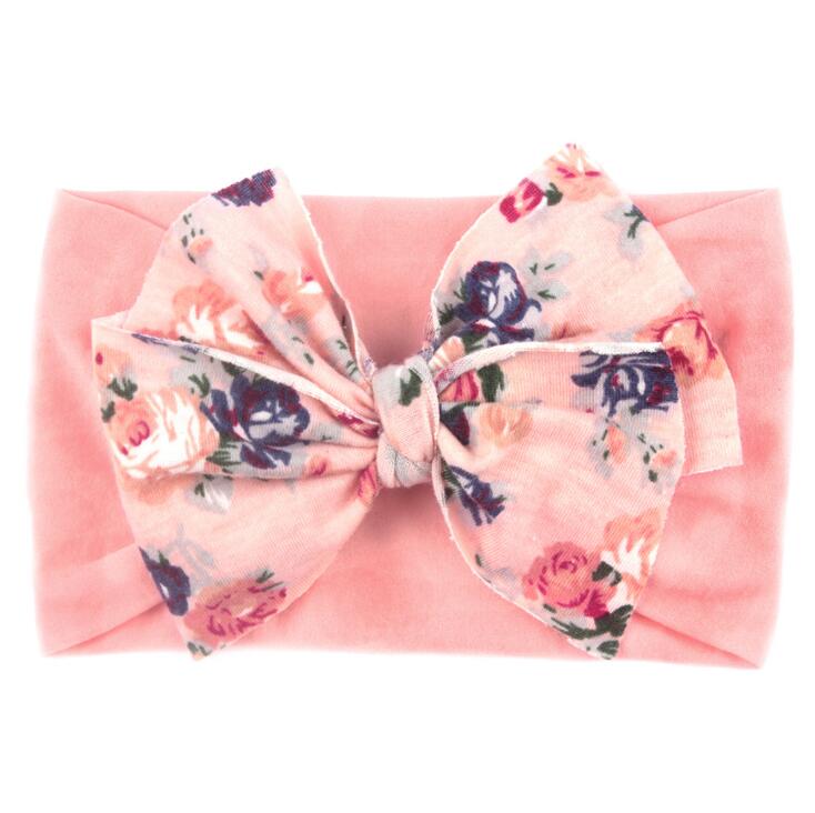 2022New style baby elastic hair band Bohemian hair accessories bow nylon hair band bandeau élastique bébé
