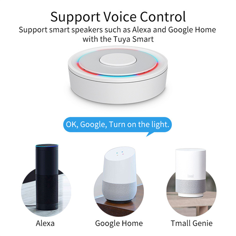 Doodle Apple HomeKit and ZigBee Intelligent Dual Mode Wired Gateway Home Control System Host