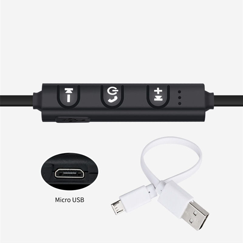 Wireless Bluetooth Headphones Sports Ear Hook Earphone Auriculares Bluetooth V4.1 Stereo Bass Earpiece for Xiaomi Iphone 6/6S/7