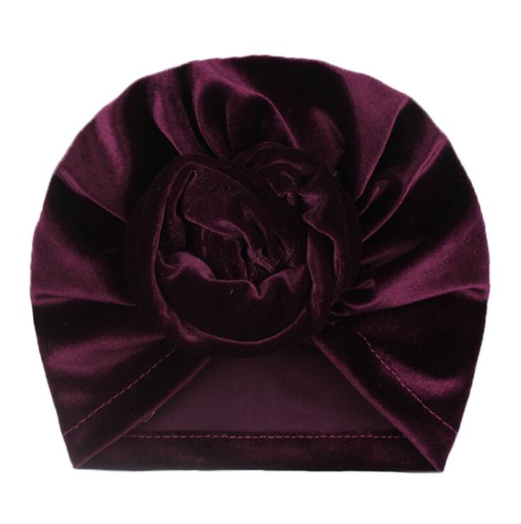 New children's Pullover cap gold velvet Indian hat baby products