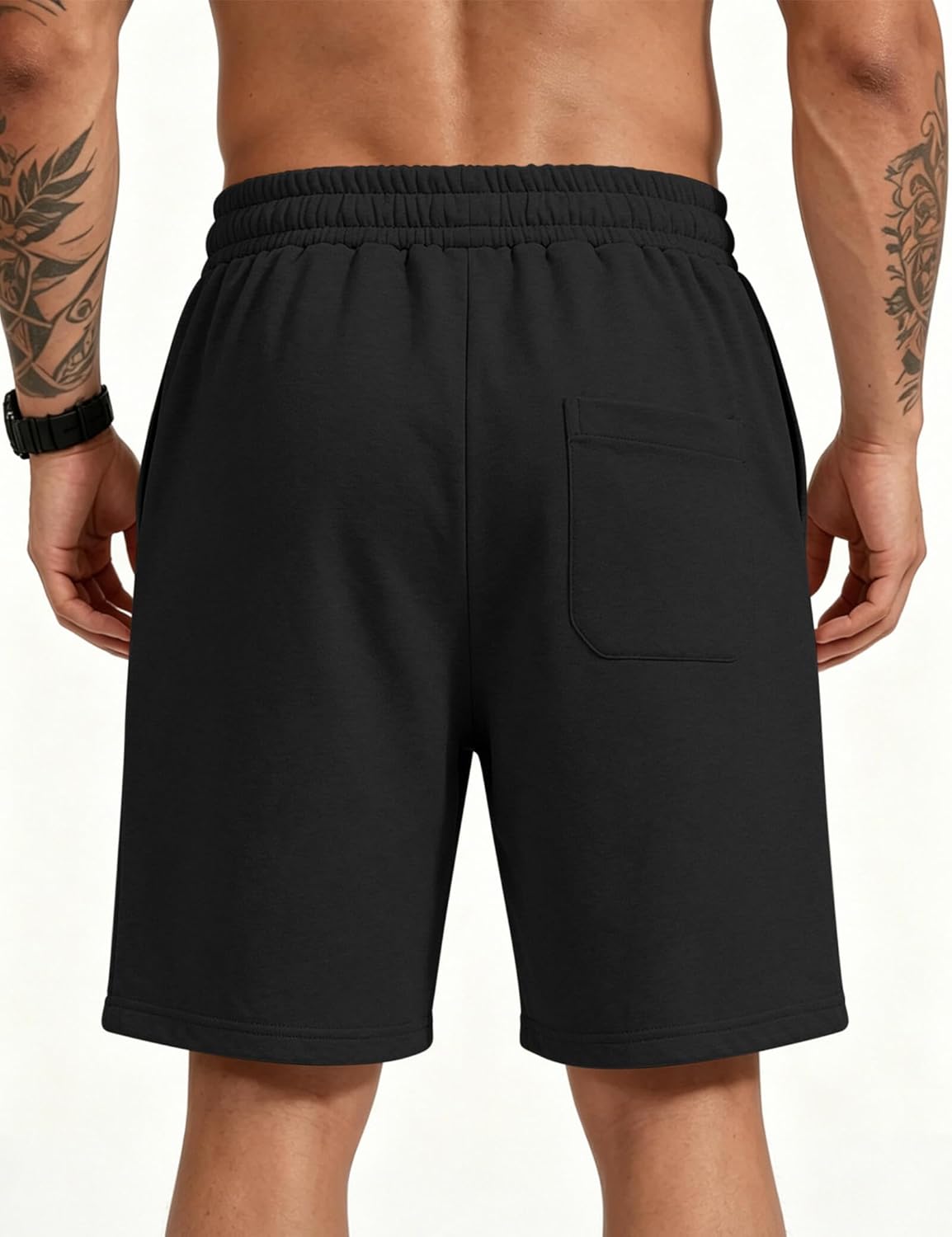 Ugerlov 2026 Men's Baggy Fleece Sweat Shorts 7" Cotton Summer Athletic Casual Shorts with Pockets