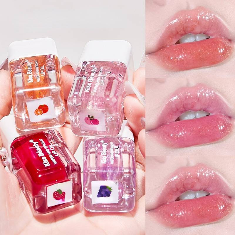 Moisturizing Translucent Lipstick Graffiti Dew Lipstick Bright Berry Lipstick Pearly Mirror Lipstick Shiny Lipstick