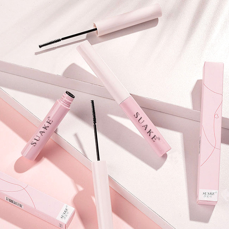 Ultra-fine Mascara Curling Thick Lengthening Eyelash Mascara Waterproof Non-smudge Brown Natural Curl Mascara Makeup