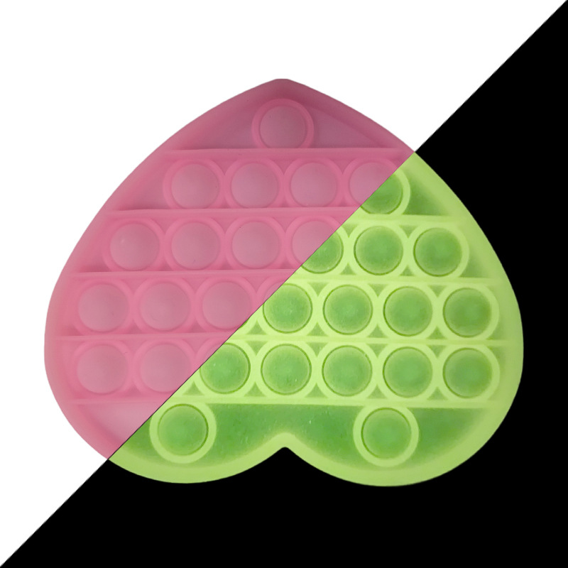 Glow Fluorescence Fidget Toys Simple Dimmer Fidget Toys Pack Antistress For Children Kawaii Relieve Autism Squishy Toy